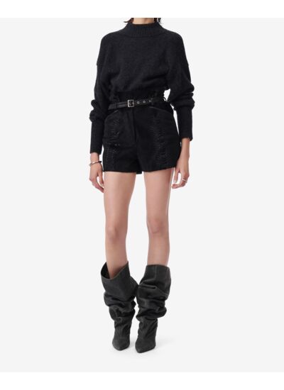 Short En Cuir Palea