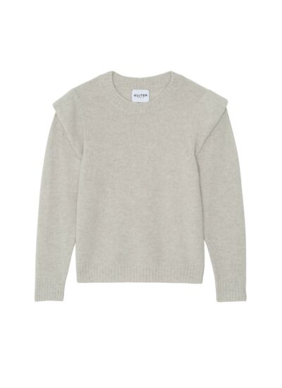 Pull Coleen Pull cachemire avec épaulette col rond
