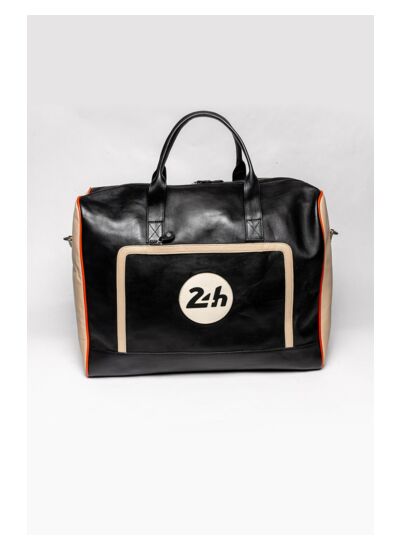 Sac cuir 24H Le Mans 72H Harrisson noir