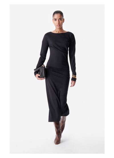 Robe Dalamee En Viscose Mélangée