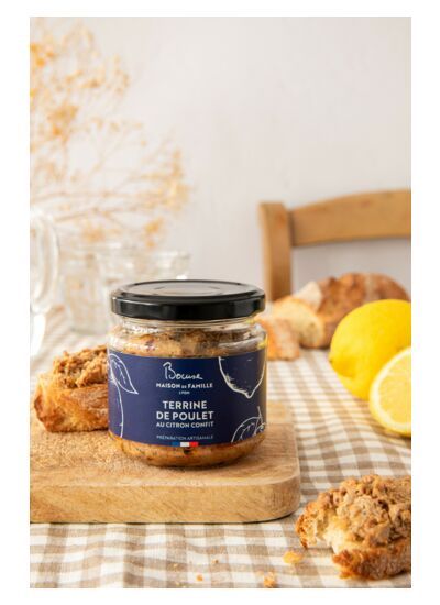 Terrine de Poulet au citron confit