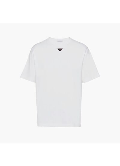 Prada T-Shirt - Triangle - White
