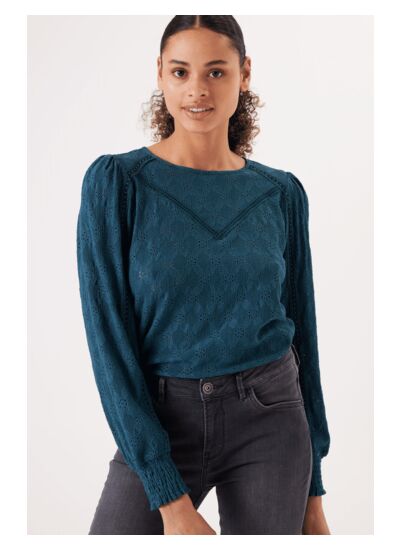 Women T-shirt Blue