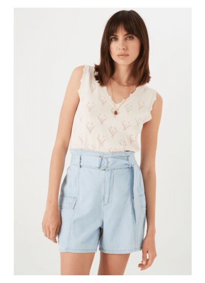 Women Shorts Blue