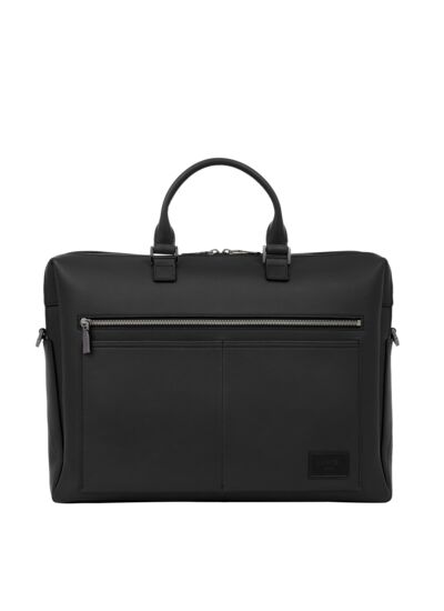 NEO NOMADE - PORTE DOC GM 2 ZIPPE - Noir