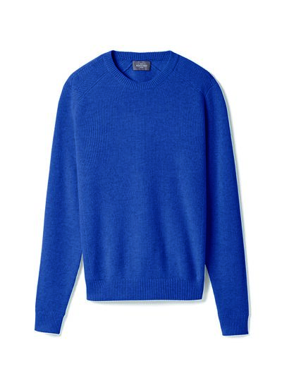 Pull col rond détail chevrons - Homme - GEAI