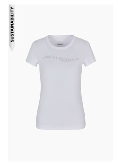 T-shirt blanc optique