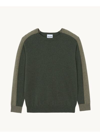 Pull Ian Pull col rond colorblock cachemire