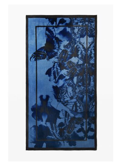 FOULARD MARIPOSAS RECTANGLE