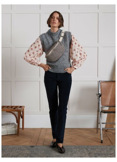 BLOUSE VOILE COT IMP