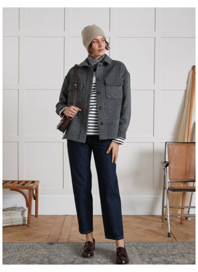VESTE SURCHEMISE WOOL