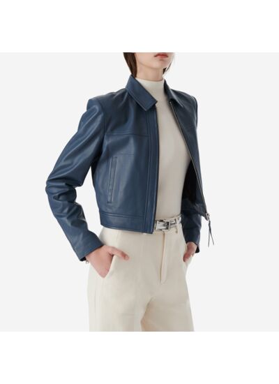 Veste En Cuir Moma
