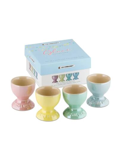 Coffret de 4 coquetiers (Chiffon Pink, Soleil, Cool Mint, Coastal Blue)