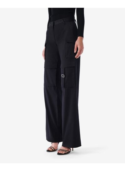 Pantalon Cargo Taille Basse Abeline