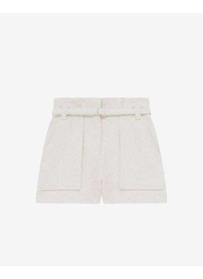 Short En Tweed Ceinturé Vanay