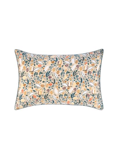 Olivier Desforges - Taie d'oreiller en satin de coton lavé, Belcanto