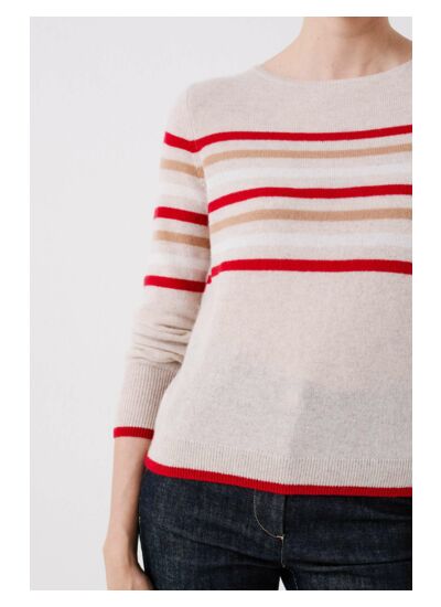 Pull mzoella 100 % cachemire