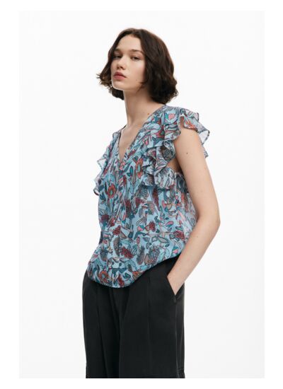 BLOUSE VOLANTESMANGA