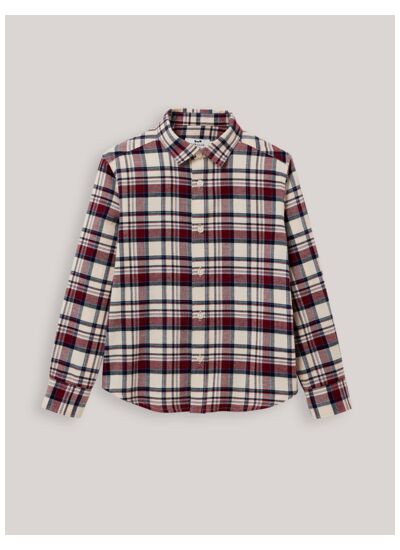 CHEMISE FLANEL ROUGE