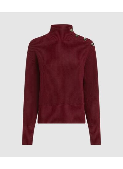 K BUTTON DETAIL JUMPER