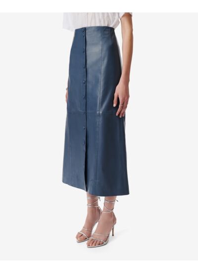 Jupe Longue En Cuir Thalie