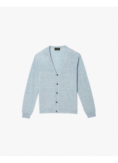 Gilet cachemire/lin - Homme - DENIM