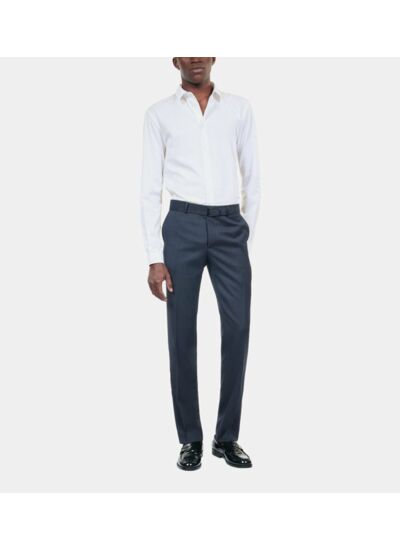Chemise Formelle À Rayures Blanche Homme