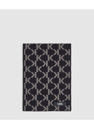 K/MONOGRAM SCARF