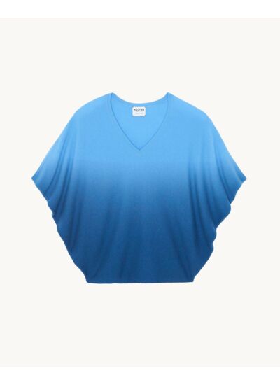 Top Wabibi Top Sans Manche Col V Cachemire Oversize, 2 fils