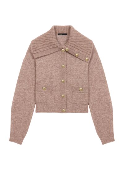 Cardigan en laine mélangée