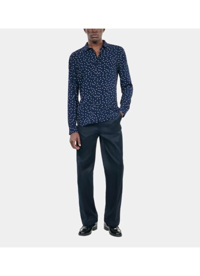 Chemise Imprimée À Pois Homme