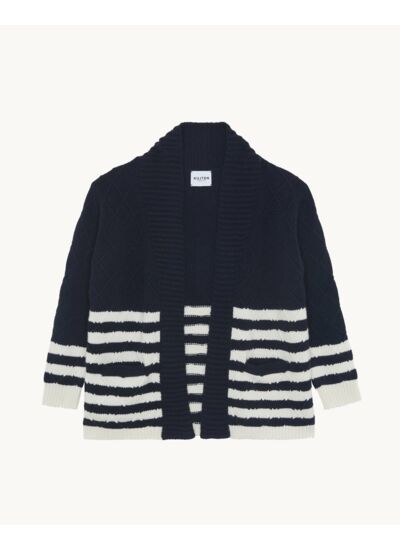 Gilet Sky Gilet Col Châle Cachemire, 10 fils