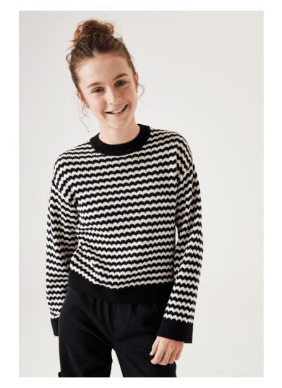 Girls Sweater Black