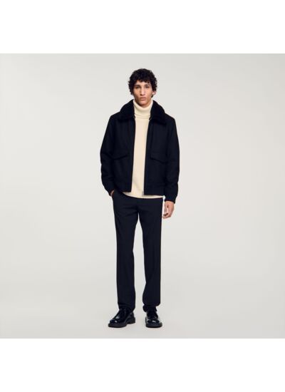 Blouson zippé