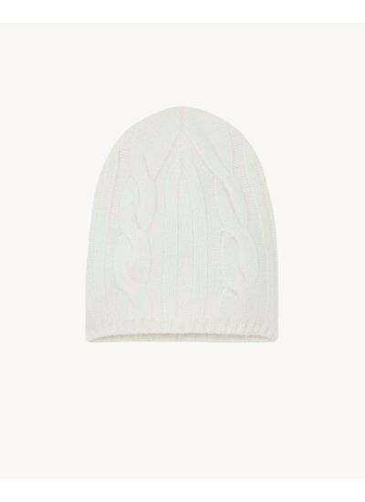 Bonnet LONA Bonnet cachemire uni torsadé