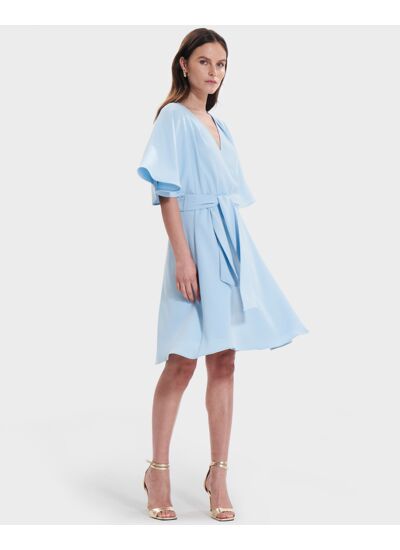 Robe Russel Bleu Ciel en Polyester