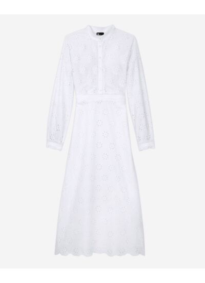 Robe En Broderie Anglaise Femme