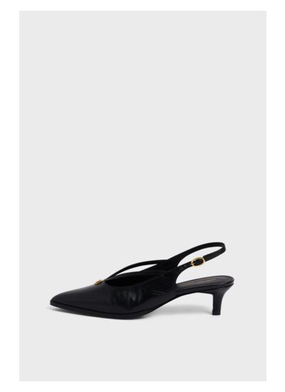 Chaussure Isaure Slingback En Cuir Isaure