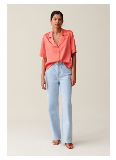 Chemise  fluide satinée