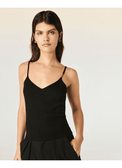 Top Débardeur Bretelle Bijou
