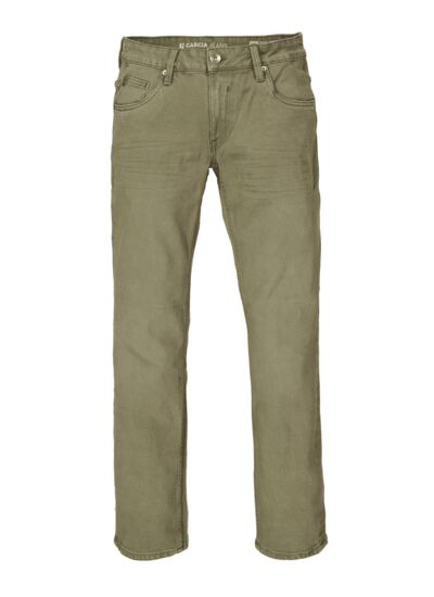 Men Jeans Russo Tapered fit Green