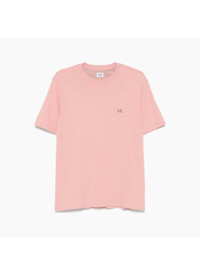 CP Company T-Shirt Logo Noir Rose