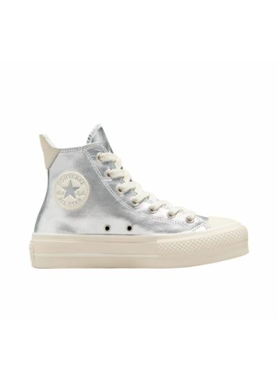 Chuck Taylor All Star Lift Hi Pure Silver/Natural Ivory