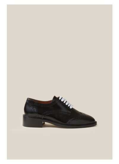 Derbies cuir vernis