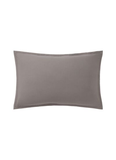 Desforges - Taie d'oreiller en percale de coton vert, Alcove