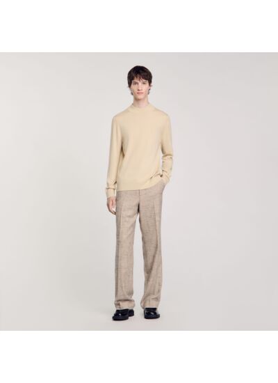 Pull à col cheminée