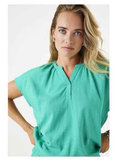 Women Shirt Green