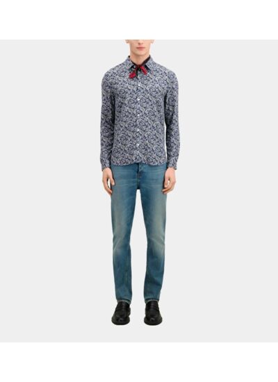 Chemise A Manches Longues Col Classique Homme