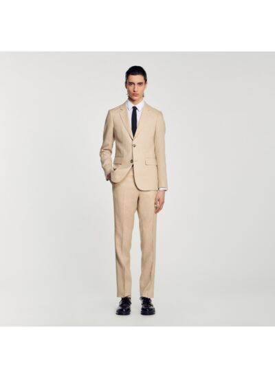 Veste de costume en lin