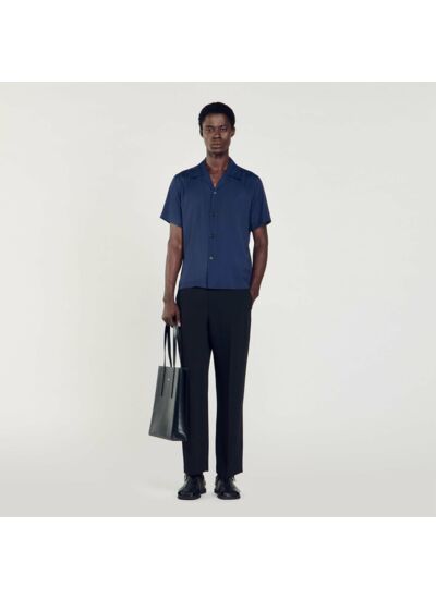 Chemise à col requin